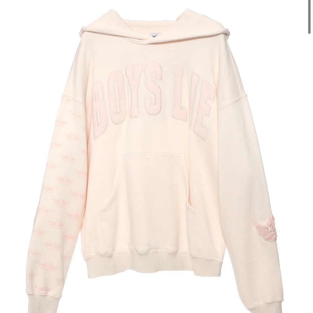 Boys Lie Polar Pink Racer Hoodie
